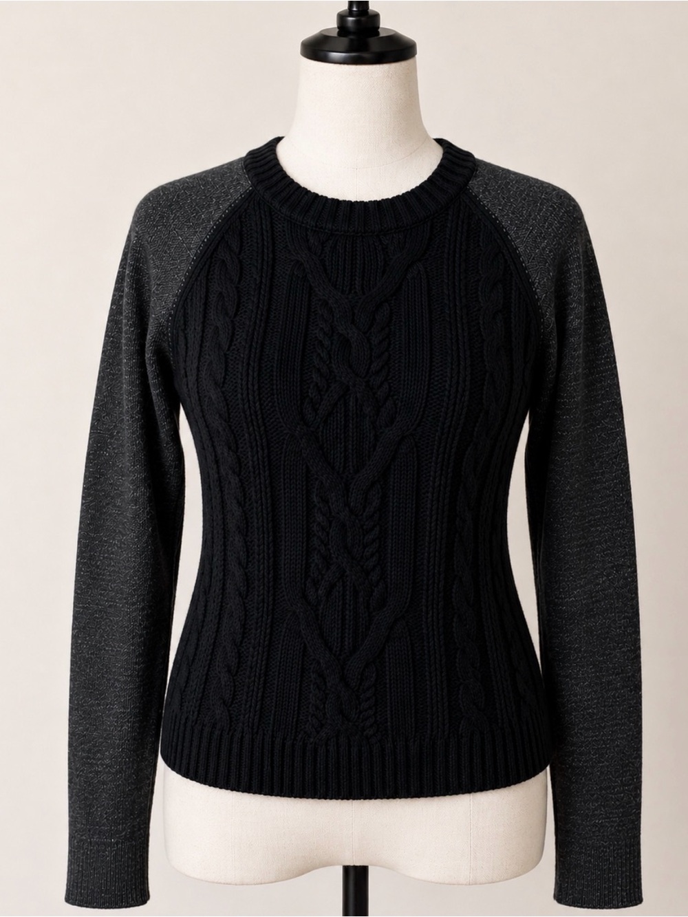 🆕 [Lululemon] St. Moritz Black Merino Wool French Terry Sweater Sz 2